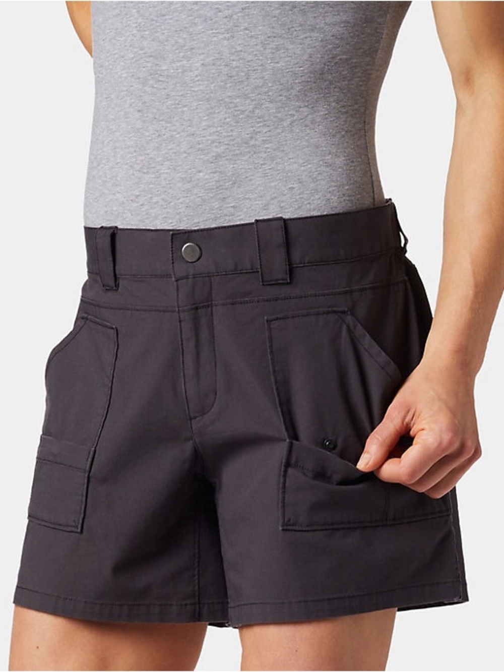 Mountain Hardwear Cascade Pass Shorts Womens Void Size 6 5”